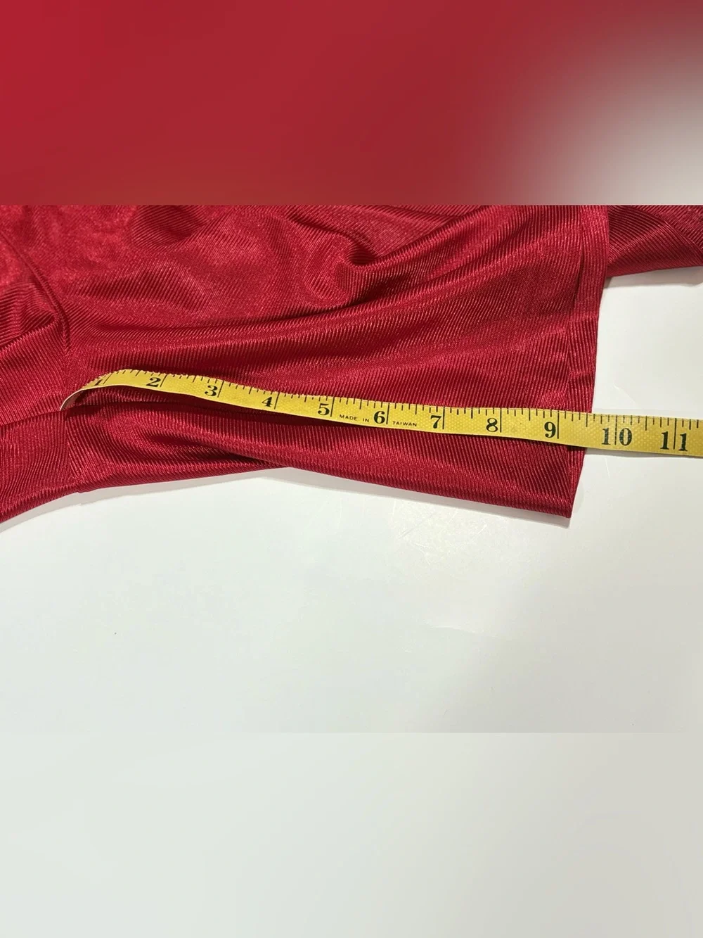 Jordan Red Men's Basketball Shorts with White Side Stripes